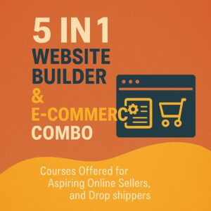 Website Builder & E-Commerce- Combo of 6 Courses